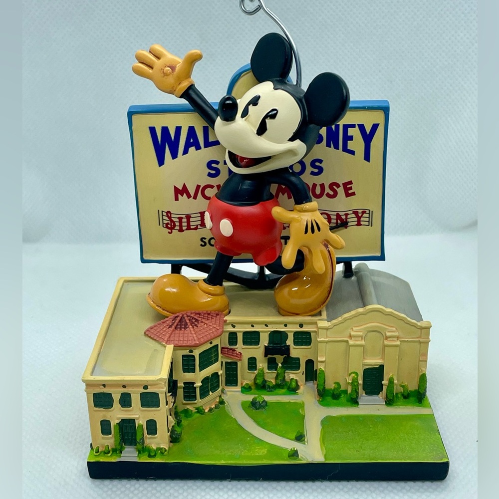 Disney Mickey Mouse 100th Anniversary Walt Disney Studios Ornament NWT